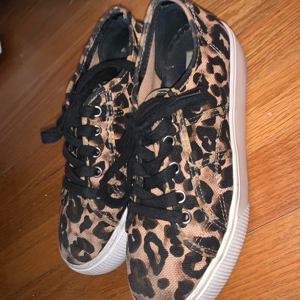 Steve Madden emmi leopard sneakers
